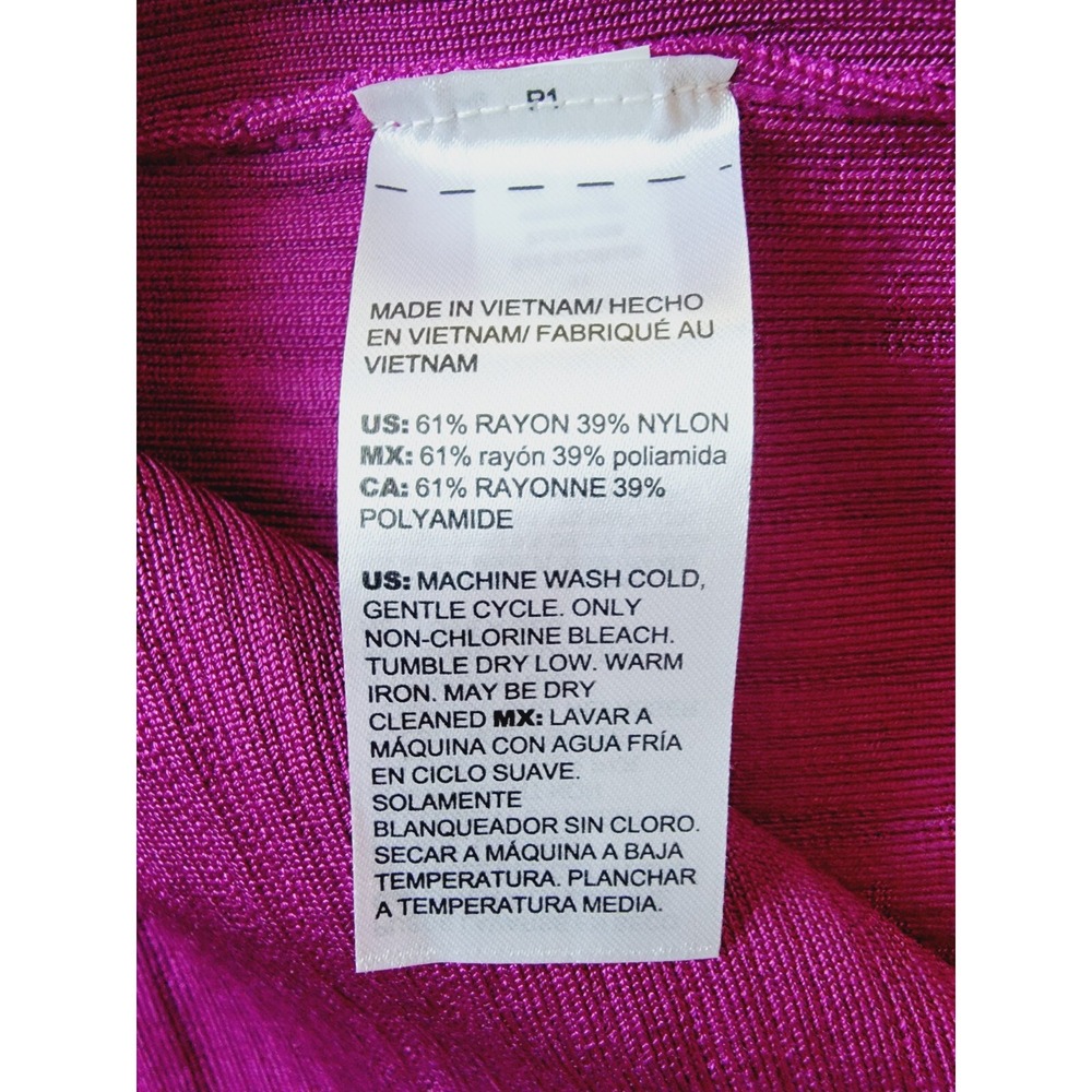 Chico's 4 Ribbed Purple Sleeveless‎ Rayon Nylon Tank Top Sz 1X NWOT - Picture 5 of 5